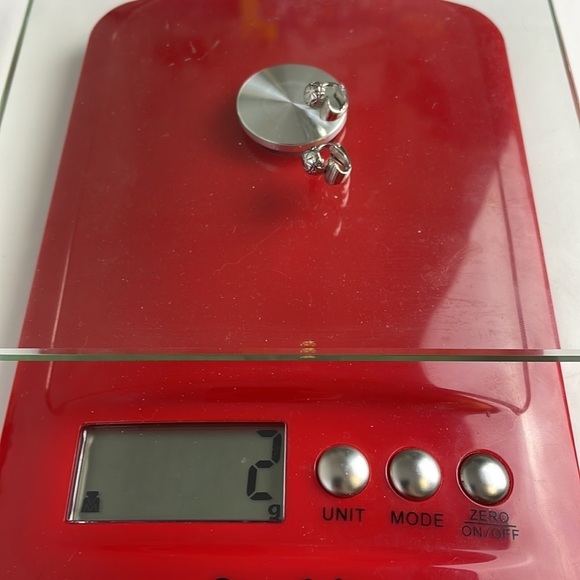 Vintage Clip On Silver Tone Earrings Star Design - Picture 8 of 9